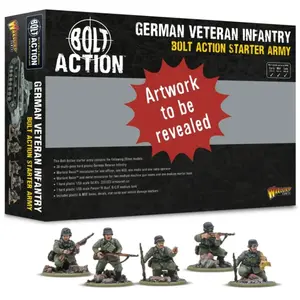 Comparateur de prix : Jeu de figurine German Veteran Infantry Starter Army  - Warlord Games Extension de jeux de figurines  - WG-402612103 