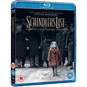 Schindler's List Blu-Ray pas cher