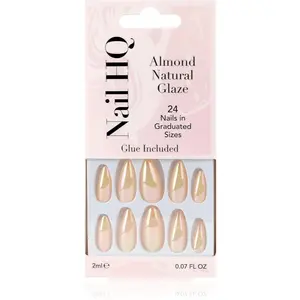 Comparateur de prix : Nail HQ Almond Faux ongles Natural Glaze 24 pcs