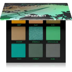 Fard à paupière palette bPerfect EAST EMERALDS pas cher
