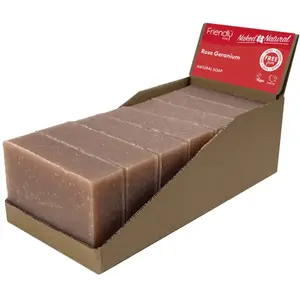 Friendly Soap Natural Soap Rose Geranium savon naturel 7x95 g pas cher