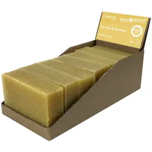 Friendly Soap Natural Soap Tea Tree & Turmeric savon naturel 7x95 g