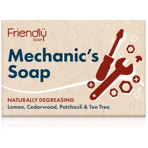 Friendly Soap Mechanic's Bar savon solide naturel visage et corps 95 g pas cher
