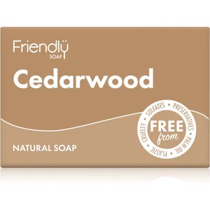 Friendly Soap Natural Soap Cedarwood savon naturel 95 g pas cher