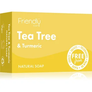 Friendly Soap Natural Soap Tea Tree & Turmeric savon naturel 95 g pas cher