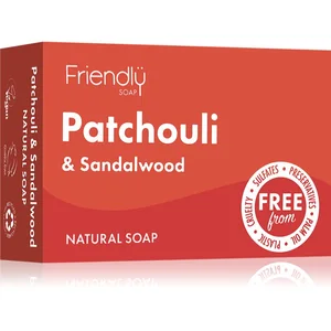 Friendly Soap Natural Soap Patchouli & Sandalwood savon naturel 95 g pas cher