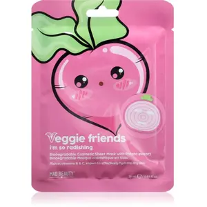 Comparateur de prix : Mad Beauty Veggie Friends Radish Sheet Face Mask 25ml