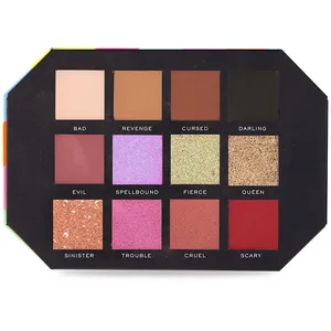 Mad Beauty - Les Villains - Palette ombres à paupières pas cher