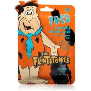 Mad Beauty The Flinstones Fred masque hydratant en tissu 25 mlVendu parnotino