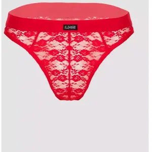 LHM String dentelle rouge