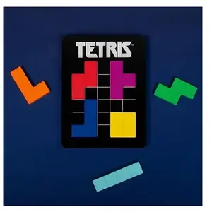 Puzzle Tetris - Fizz Creations - FIZZ-2129 - Multicolore - 12 x 16cm pas cher