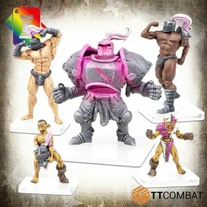 Figurine Rumbleslam - Knights of the Squared Circle (FR + ENG)  - TT COMBAT Figurines pour jeu de figurines  - LD-TTRSX-KEP-001FR Vendu par1001hobbies