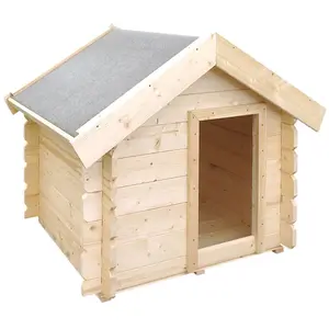 Comparateur de prix : Niche pour Chien Exterieur en Bois - 76 x 99 x H80 cm - TIMBELA M401-1