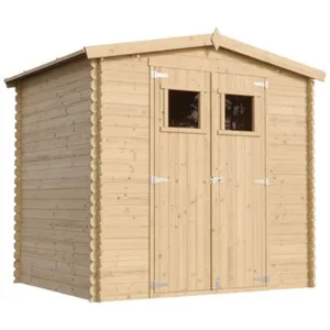 Chalet de jardin en bois 4,33 m² TIMBELA - Ep. 19 mm - Plancher inclus... pas cher