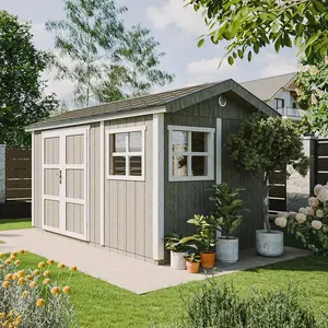 Timbela - Abri de Jardin Qualité Premium 8,68 m² - H252x250x412 cm - C...