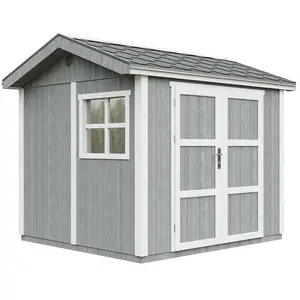 Abri de Jardin Qualité Premium 5,9 m² - Timbela M913A-cavern steel - C... pas cher