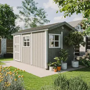 Timbela - Abri de Jardin Qualité Premium 8,68 m² - H252x250x412 cm - C... pas cher