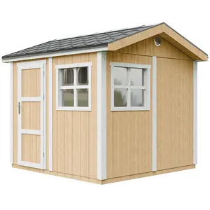 Abri de jardin qualité premium 5,9 m² - H252x250x294 cm - Timbela M913... pas cher