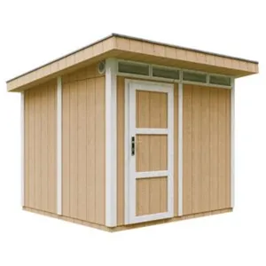 TIMBELA Abri de jardin qualité premium 6m² l294xl279xh237 cm - jaune pas cher