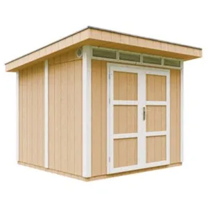 TIMBELA Abri de jardin qualité premium 6m² l294xl279xh237 cm - jaune pas cher