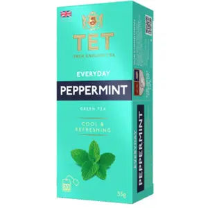 Comparateur de prix : Thé vert True English Tea Everyday Peppermint, 20 pcs.