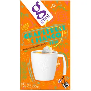 Thé noir et vert g'tea! Grapefruit &amp; Mango Trip, 20 pcs.Vendu parcoffee-friend