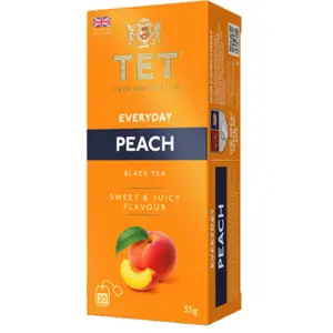 Comparateur de prix : Thé noir True English Tea Everyday Peach, 20 pcs.