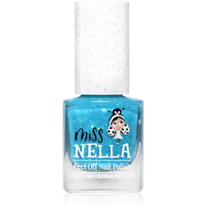 Miss Nella UNDER THE SEA- Vernis à ongles bleu spécial avec des paille... pas cher