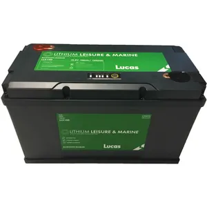 Batterie Marine Loisirs Lucas LLX100 lithium 100 ah GR31 330X173X 216 pas cher