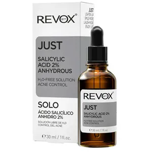 Comparateur de prix : Revox B77 Just Salicylic Acid 2% Anhydrous sérum peeling exfoliant visage 30 ml