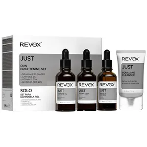 Ensemble cosmétique unisexe revox b77 Just Skin éclaircissant 4 pièces pas cher