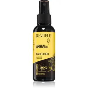 Comparateur de prix : Revuele Argan Oil Hair Elixir spray protecteur pour cheveux secs et ab...