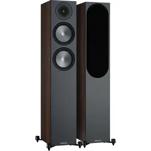 Monitor Audio Bronze 200 2,5-voies Noir, Marron Avec fil 120 W