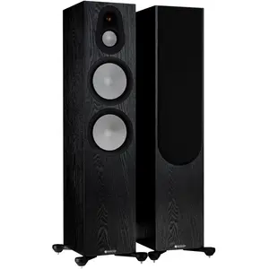 Enceintes colonne Monitor Audio Silver 500 7G Bois noir
