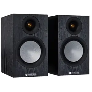 Comparateur de prix : Enceintes bibliothèque Monitor Audio Silver 50 7G Bois noir