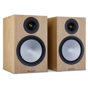 Enceintes bibliothèque Monitor Audio Silver 100 7G Chêne naturelVendu parfnac