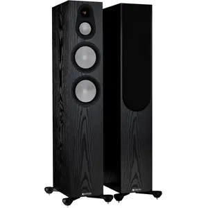 Enceinte colonne Monitor Audio Silver 300 7G Chêne noir Vendue à l'unité pas cher