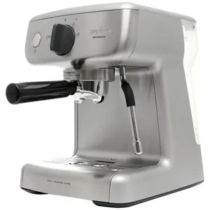 Breville Machine à café Barista Mini Argent et Noir - 5060569671337 pas cher