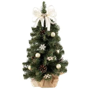 Sapin de Noel Artificiel Crème 40cm - Creative Home - Petit Sapin de N... pas cher