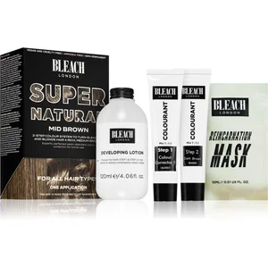 Bleach London Super Natural Mid Brown semi-permanente coloration ton s... pas cher