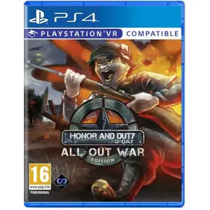 Playstation Games Ps4 Honor And Duty D Day All Out War Edition Vr pas cher