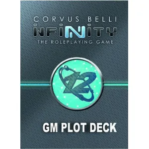 Comparateur de prix : Infinity RPG GM Plot Deck  - MODIPHIUS Jeu de rôle  - MUH-050276 
