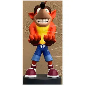 Comparateur de prix : Non renseigné Cable Guys - Crash Bandicoot - Figurine Support Manette Pvc 20cm