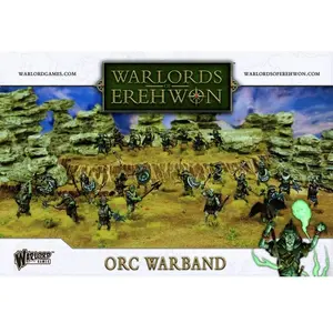 Comparateur de prix : Jeu de figurine Warlords of Erehwon Bande de guerre orc - Warlord Games Extension de jeux de figurines - 692010002