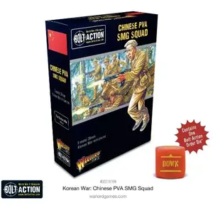 Jeu de figurine Korean War: Chinese PVA SMG Squad  - Warlord Games Extension de jeux de figurines  - WG-402218109 Vendu paramazon