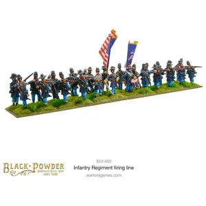 Jeu de figurine American Civil War: Infantry Regiment Firing Line  - Warlord Games Extension de jeux de figurines  - 302414002 Vendu paramazon