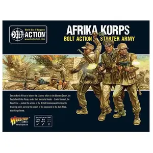 Comparateur de prix : Warlord Games Bolt Action - Afrika Korps Starter Army