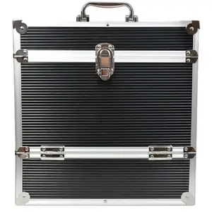 Retro Musique KXRM 03 flight case pour disques vinyles (noir) pas cher
