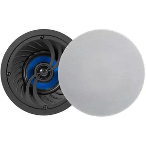 Lithe Audio 4" Compact Bluetooth Ceiling Speaker - Active - Paire d'enceintes encastrable Bluetooth pas cher
