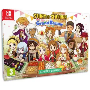 Comparateur de prix : JUST FOR GAMES Story of Seasons Grand Bazaar Limited Edition Nintendo Switch